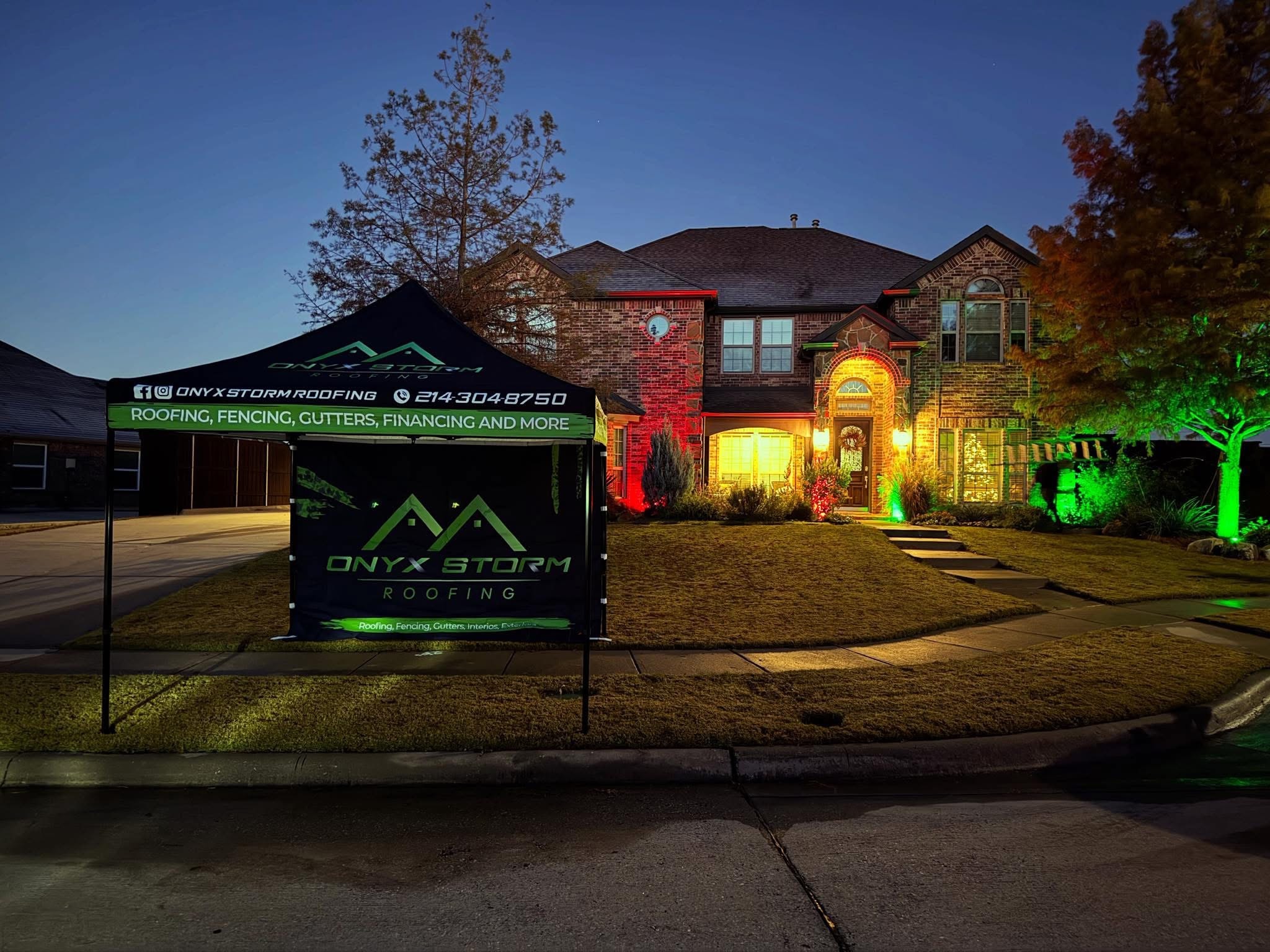 Onyx Storm Roofing team at work